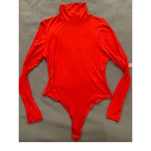 Forever 21 Red Bodysuit